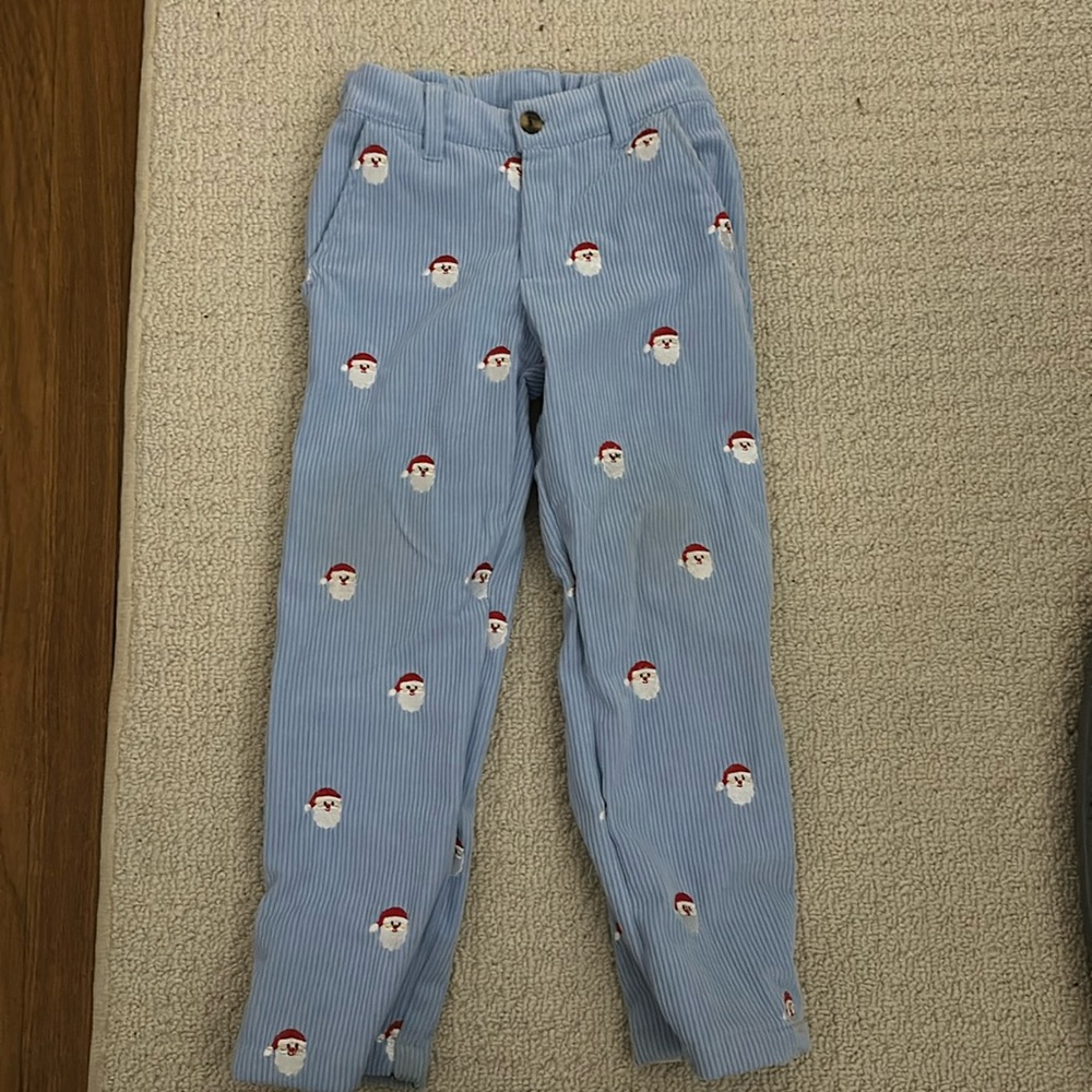 Size 5 boys Santa pants
